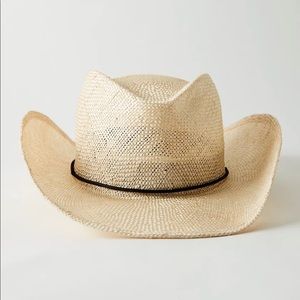 Aritzia Straw Cowboy Hat